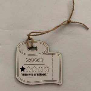2020 toilet paper roll ornament
